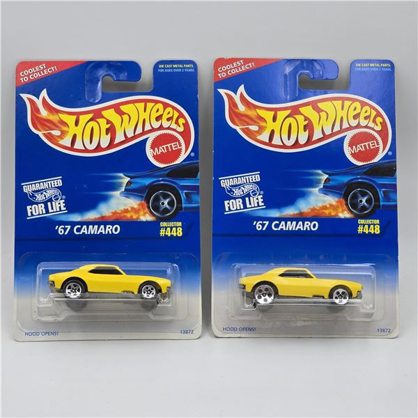 Hot Wheels 67 Camaro pair