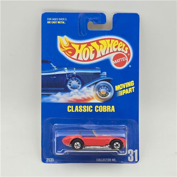 Hot Wheels Red Classic Cobra