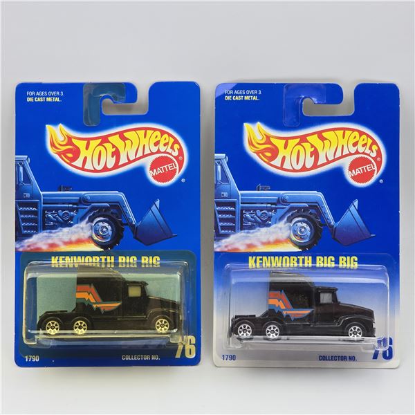 Hot Wheels Kenworth Big Rig Pair