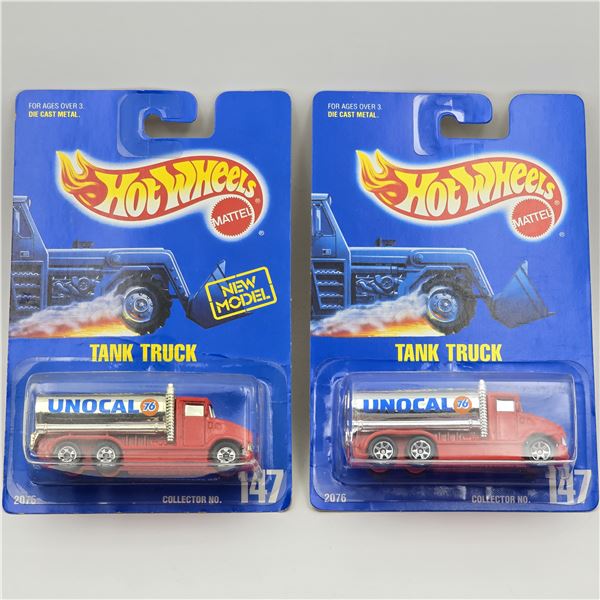 Hot Wheels Unocal Tank Truck Pair