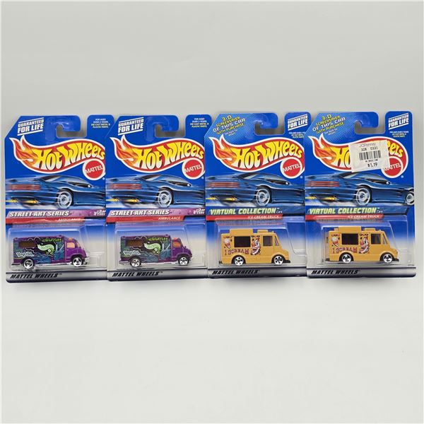 Hot Wheels Truck lot of 4