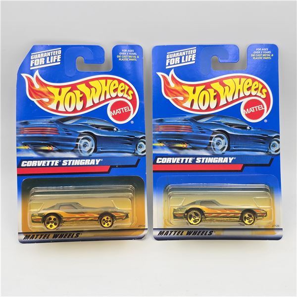 Hot Wheels Corvette Stingray Pair