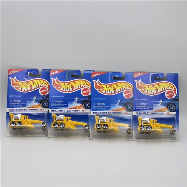 Hot Wheels Street Cleaver lot of 4