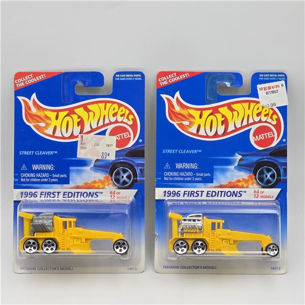 Hot Wheels Street Cleaver Pair