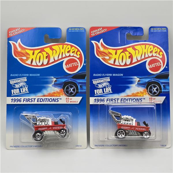 Hot Wheels Radio Flyer Wagon Pair