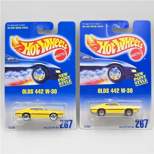 Hot Wheels Yellow Olds 442 Pair