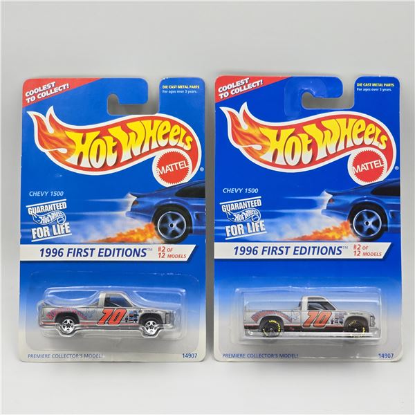 Hot Wheels Chevy 1500 Pair