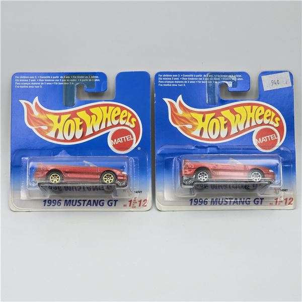 Hot Wheels Ford Mustang GT lot of 2