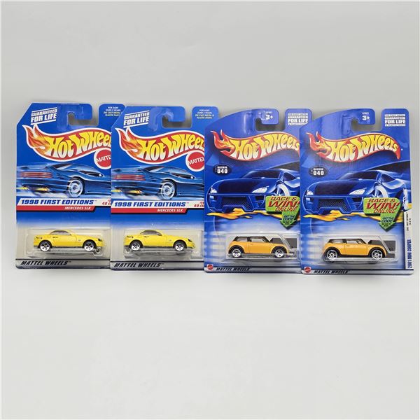 Hot Wheels European lot of 4
