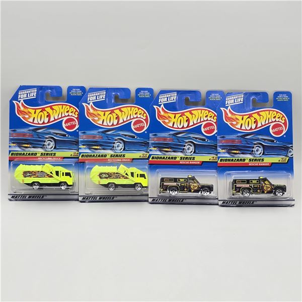Hot Wheels Biohazard Series lot of 4