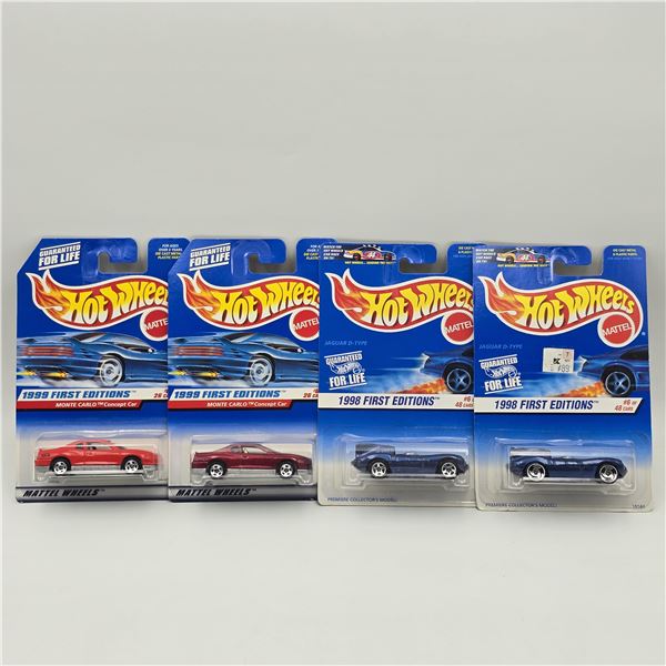 Hot Wheels First Editions lot of 4