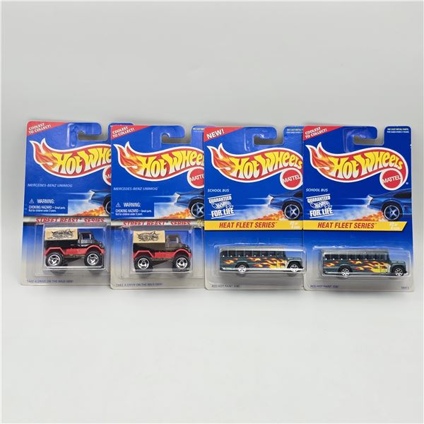 Hot Wheels lot of 4
