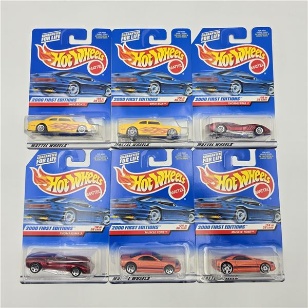 Hot Wheels 2000 FE lot of 6