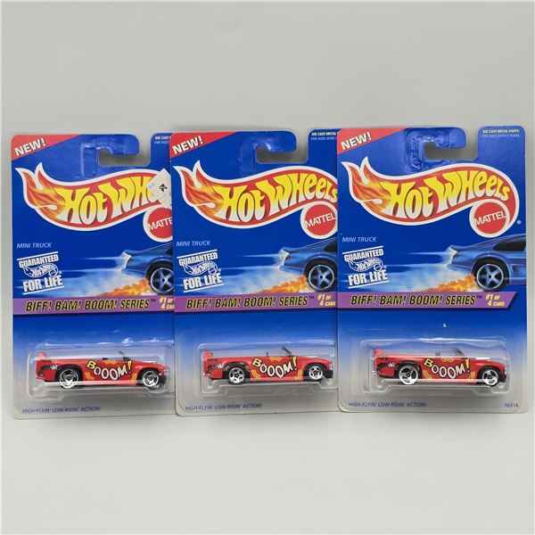 Hot Wheels Mini Truck lot of 3