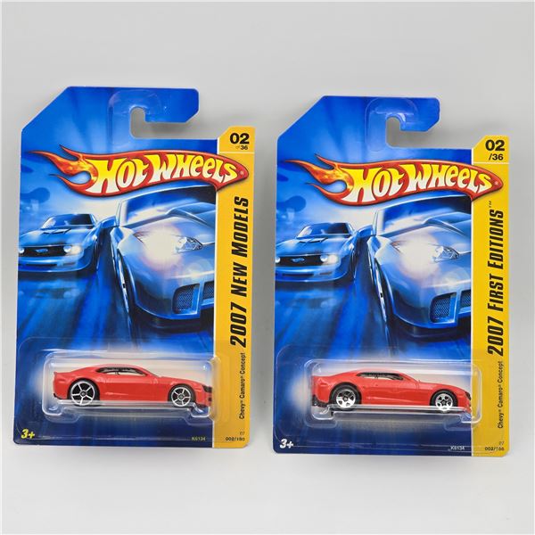 Hot Wheels Camaro Concept Pair