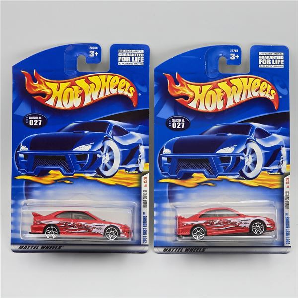 Hot Wheels Honda Civic Si Pair