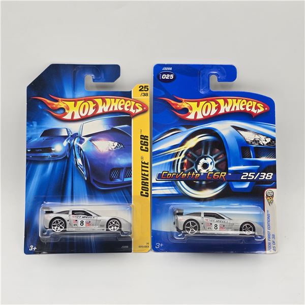 Hot Wheels Corvette C6R Pair