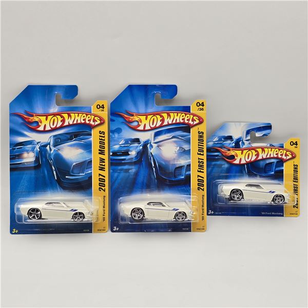 Hot Wheels Mustang lot of 3