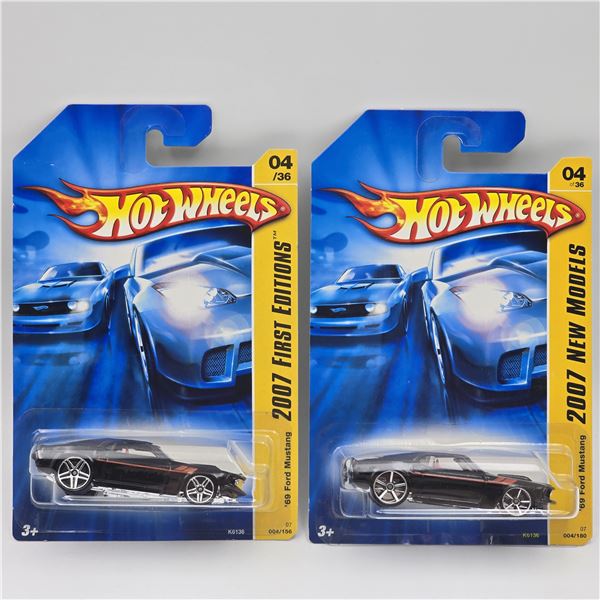 Hot Wheels 69 Mustang Pair