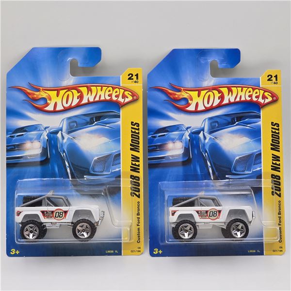 Hot Wheels Ford Bronco Pair
