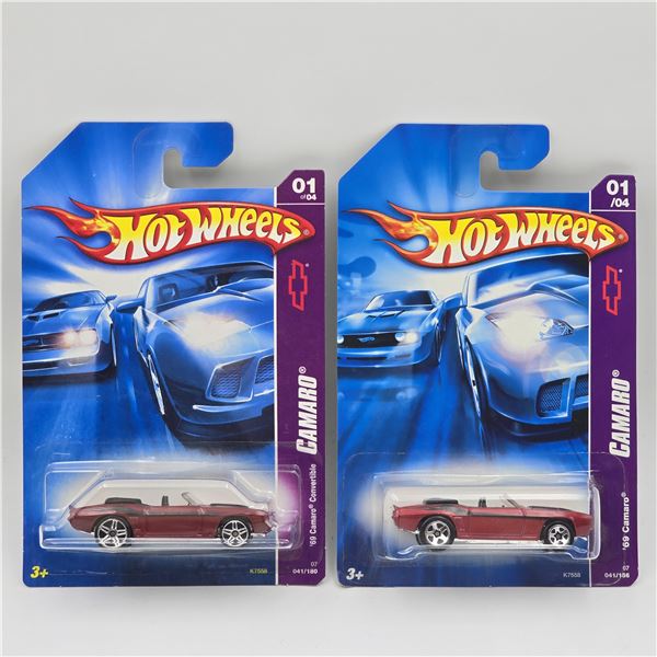 Hot Wheels 69 Camaro Pair