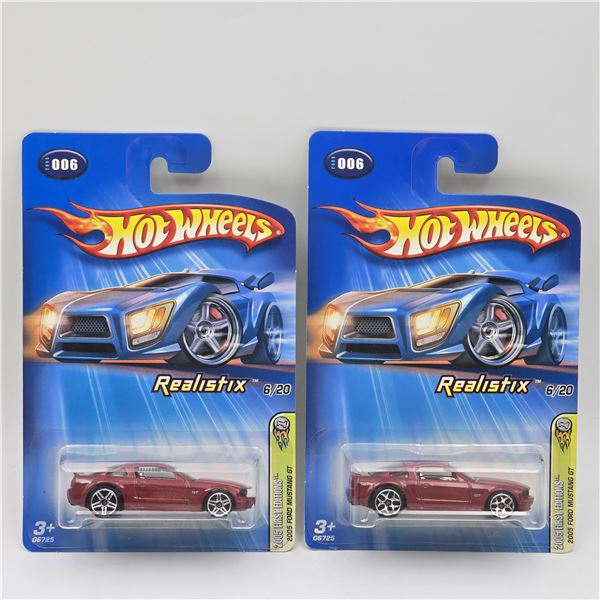 Hot Wheels 2005 Mustang Pair
