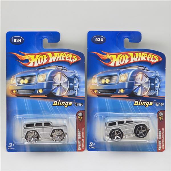 Hot Wheels Mercedes G500 Pair