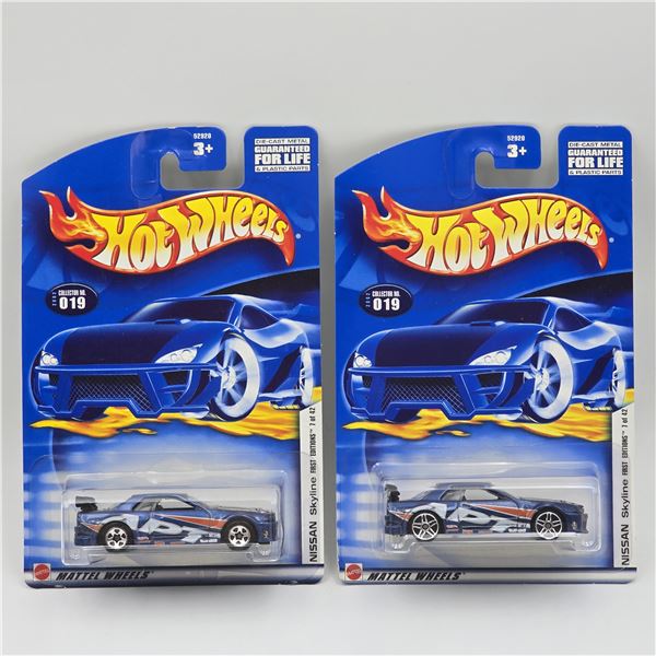 Hot Wheels Nissan Skyline Pair