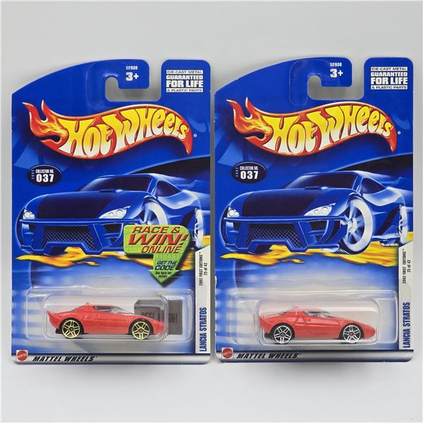 Hot Wheels Lancia Stratos Pair