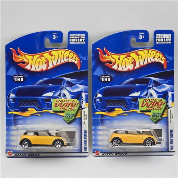 Hot Wheels Mini Cooper Pair