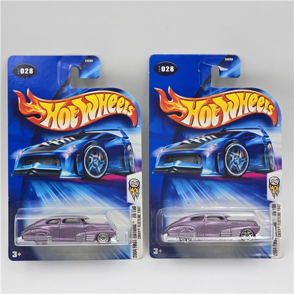Hot Wheels Fleetline Pair