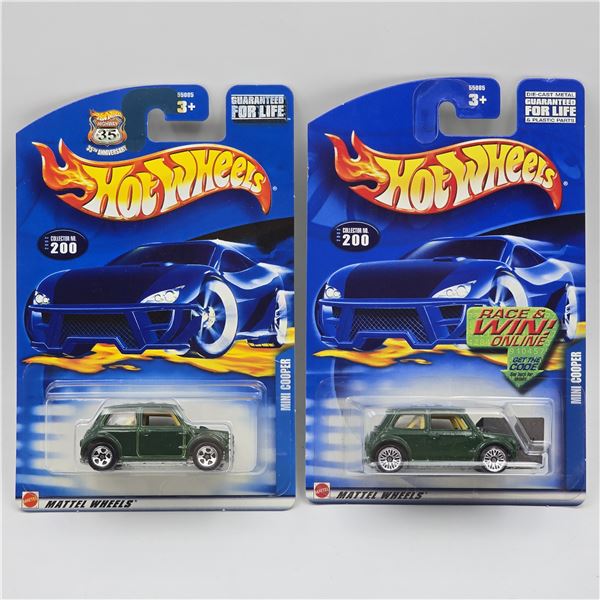 Hot Wheels Mini Cooper Pair