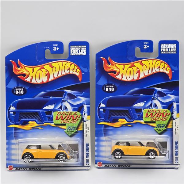 Hot Wheels Mini Cooper Pair