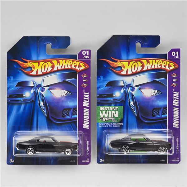 Hot Wheels 70 Chevelle Pair