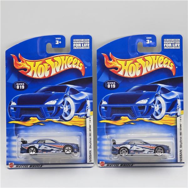 Hot Wheels Nissan Skyline Pair