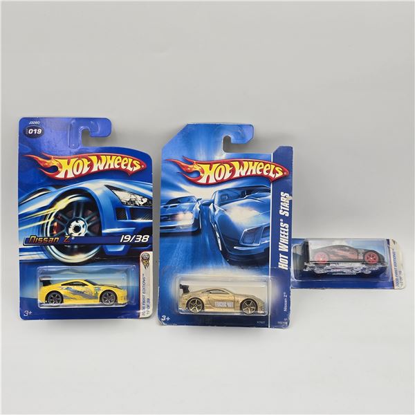 Hot Wheels Nissan Z lot of 3
