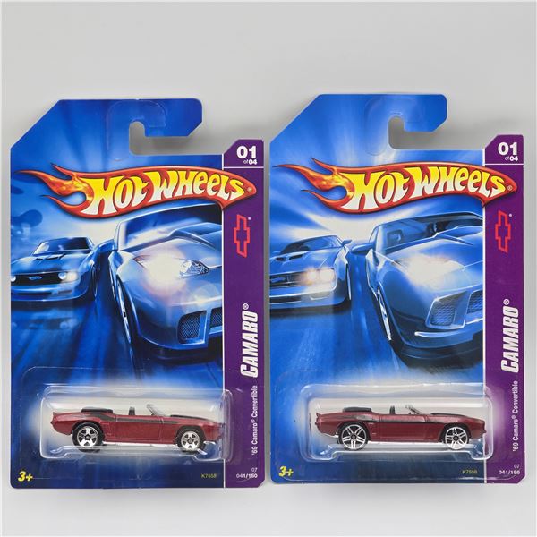 Hot Wheels 69 Camaro Pair