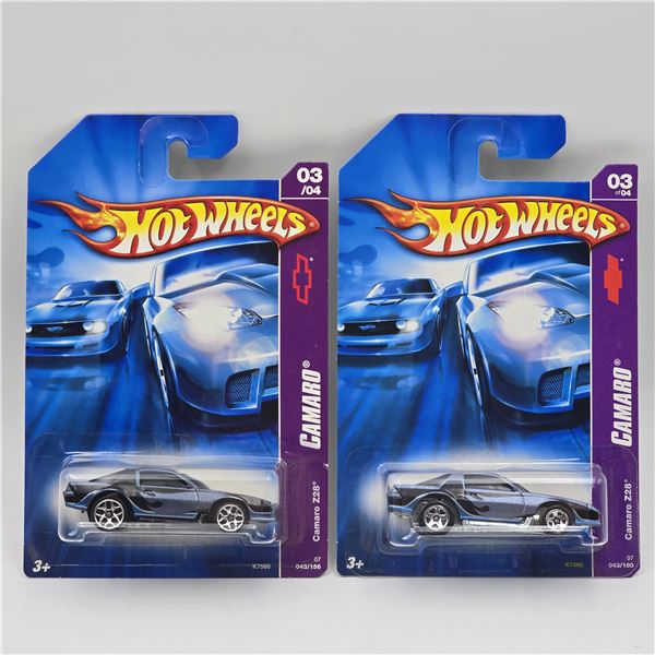 Hot Wheels Camaro Z28 Pair