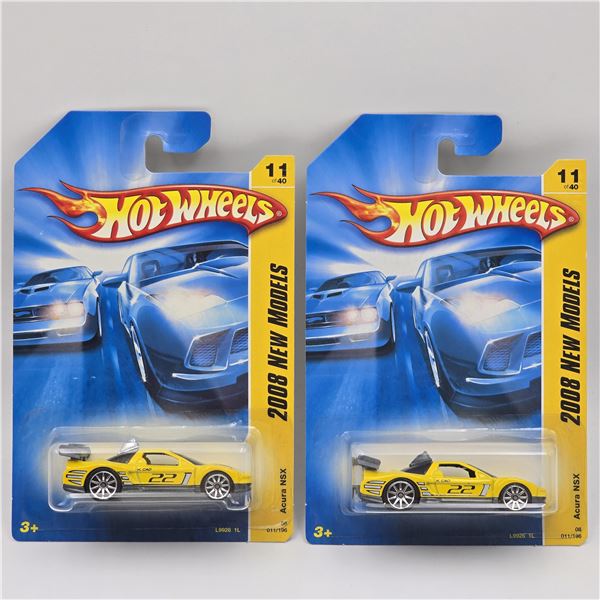 Hot Wheels Acura NSX Pair