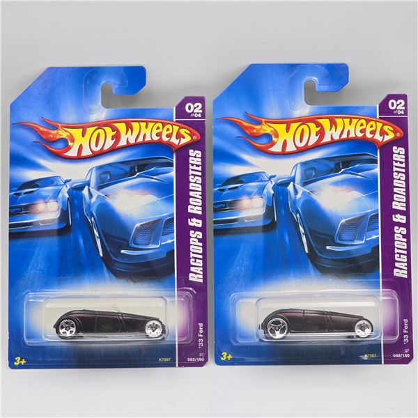 Hot Wheels 33 Ford Pair
