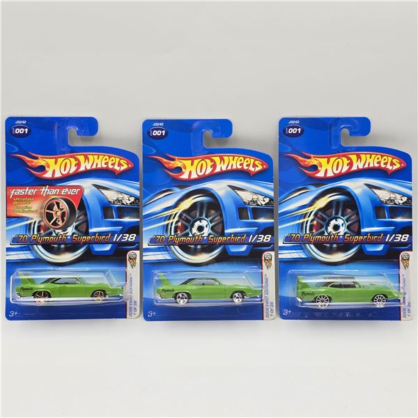 Hot Wheels Superbird lot of 3