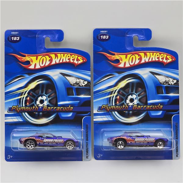 Hot Wheels Barracuda Pair