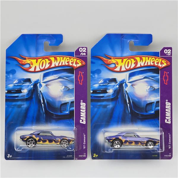 Hot Wheels 67 Camaro Pair
