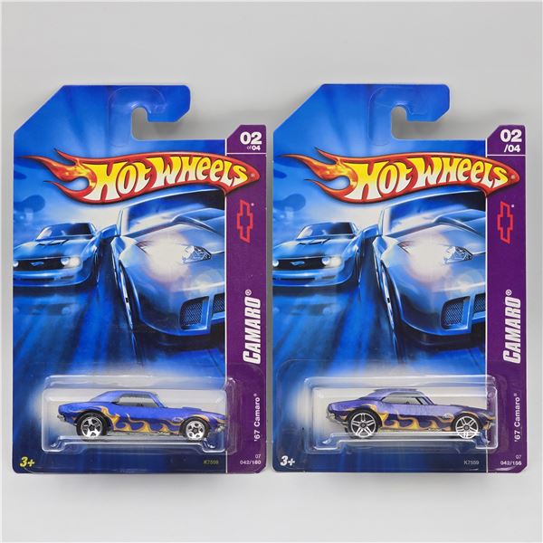 Hot Wheels 67 Camaro Pair