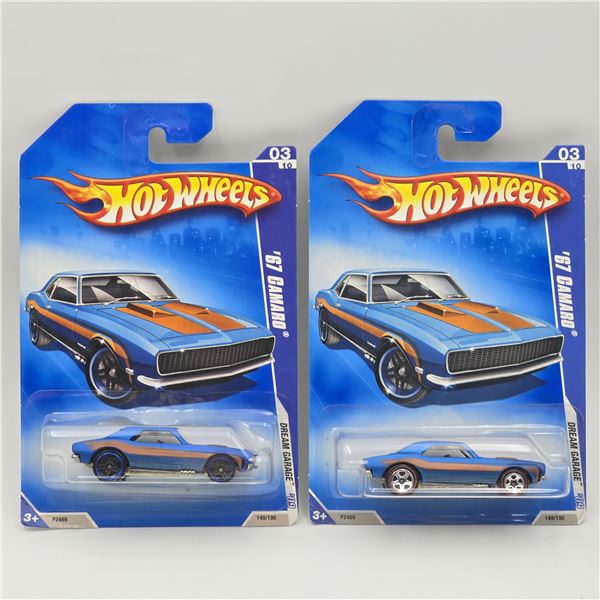 Hot Wheels 67 Camaro Pair