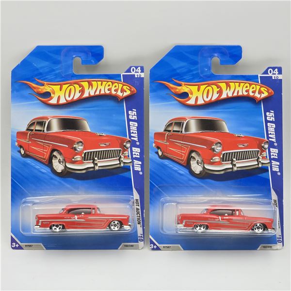 Hot Wheels 55 Chevy Pair