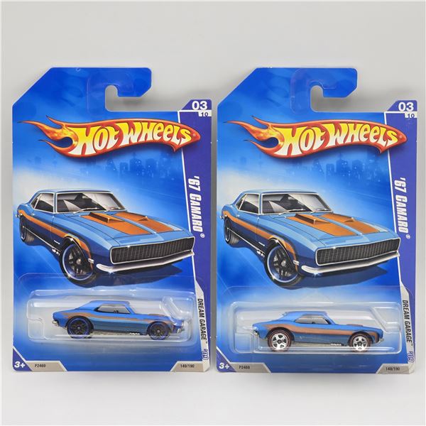 Hot Wheels 67 Camaro Pair