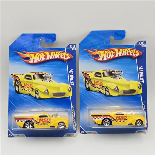 Hot Wheels 41 Willys Pair