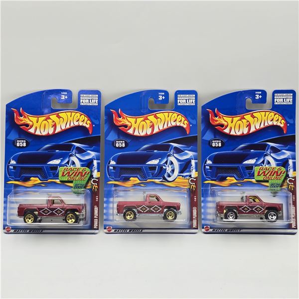 Hot Wheels Power Plower lot of 3