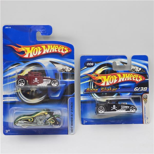 Hot Wheels Boneshaker Pair